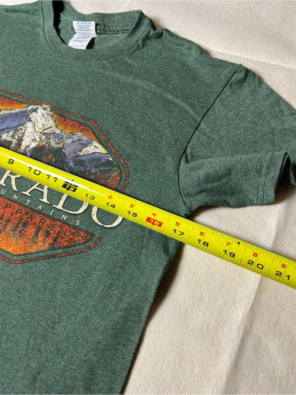 Delta Pro Wear Colorado Rocky Mountains 1876 Graphic Tee‎